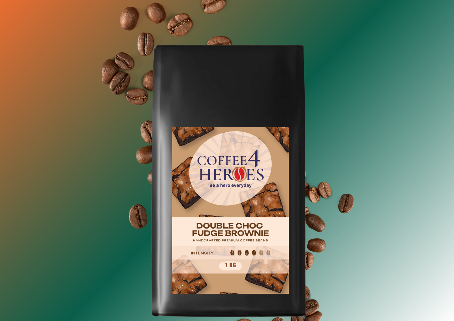 IDRC- Double Choc Fudge Brownie Flavoured 1kg