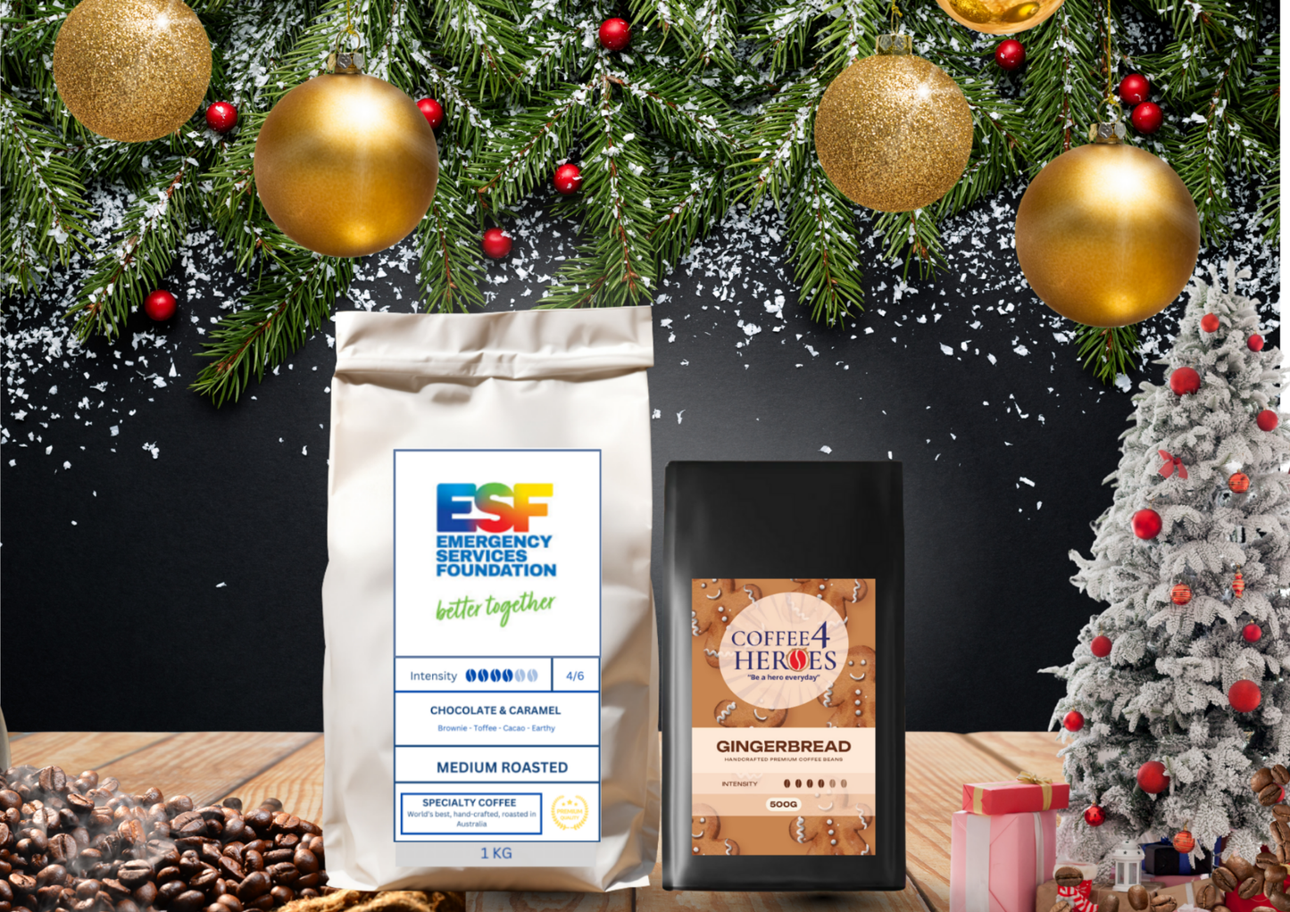 Christmas Pack Special- 1KG Signature & 500G Gingerbread- ESF