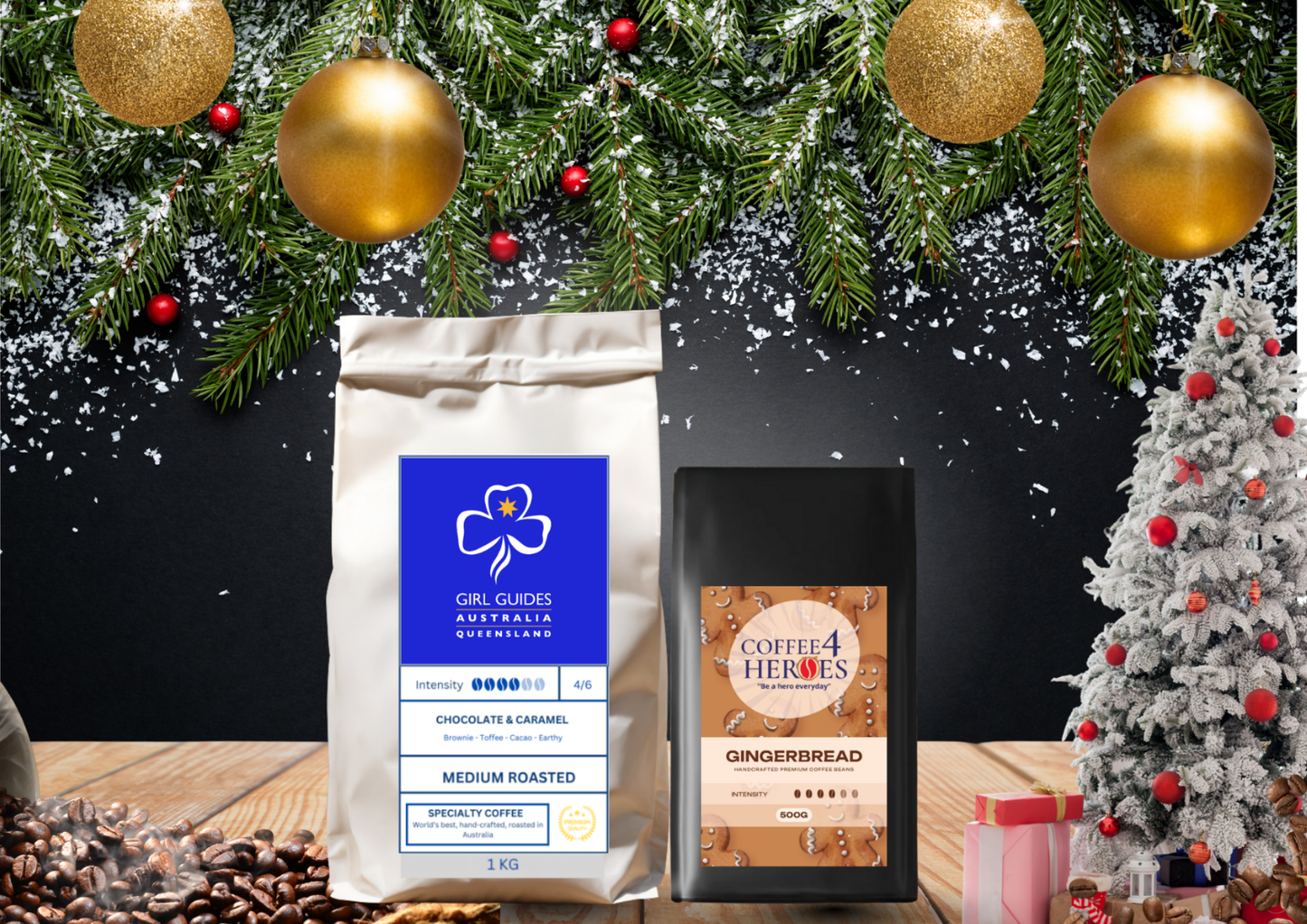Christmas Pack Special- 1KG Signature & 500G Gingerbread- GGQ