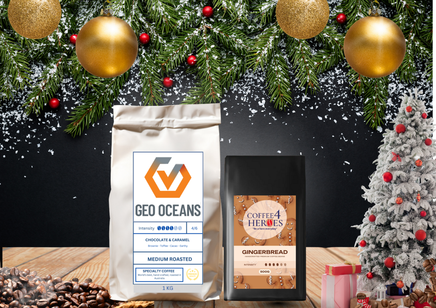 Christmas Pack Special- 1KG Signature & 500G Gingerbread- GO
