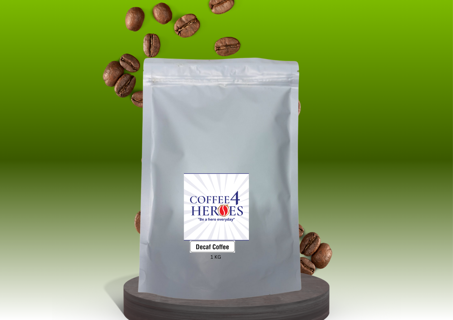 The HFTF- Decaffeinated Coffee 1kg