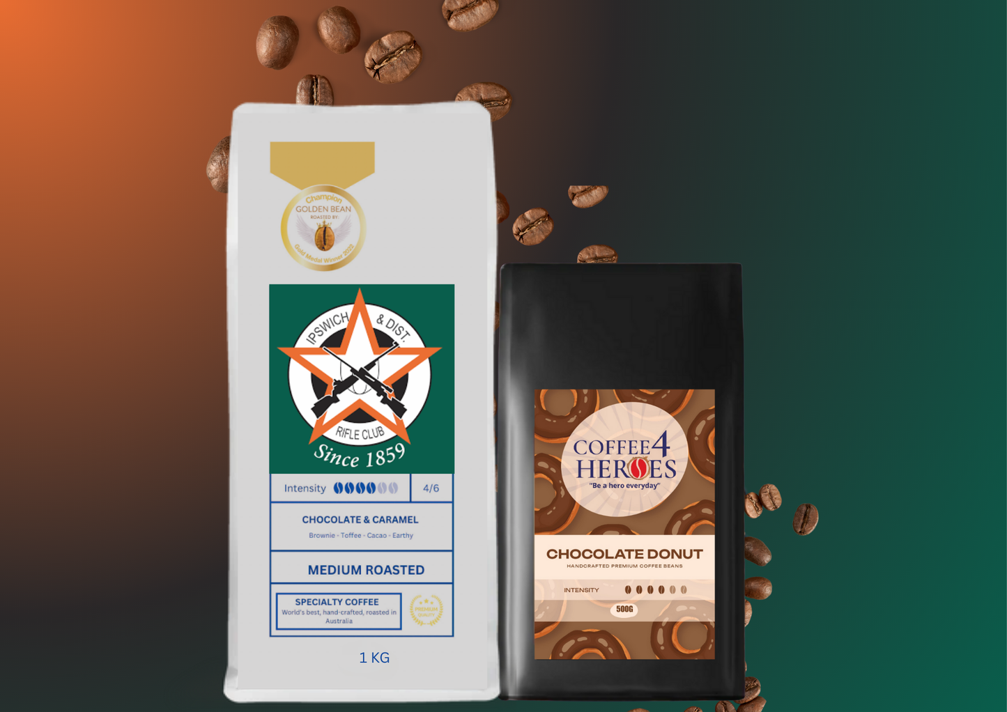 IDRC- Coffee Package- 1KG Coffee4Heroes + 500G specialty coffee