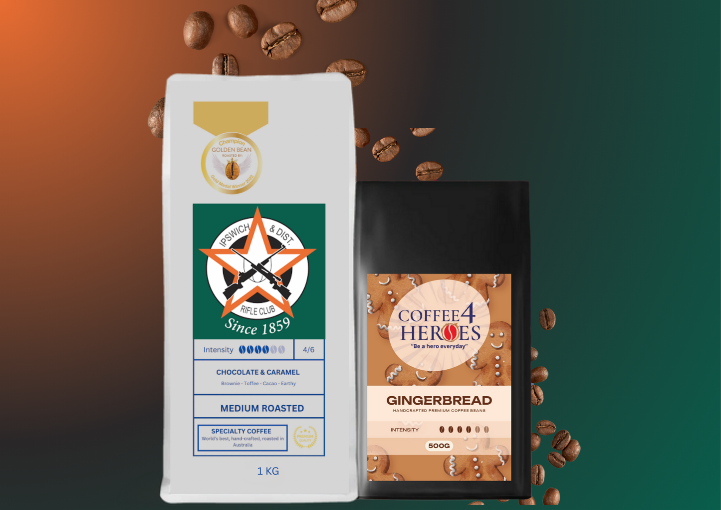IDRC- Coffee Package- 1KG Coffee4Heroes + 500G specialty coffee