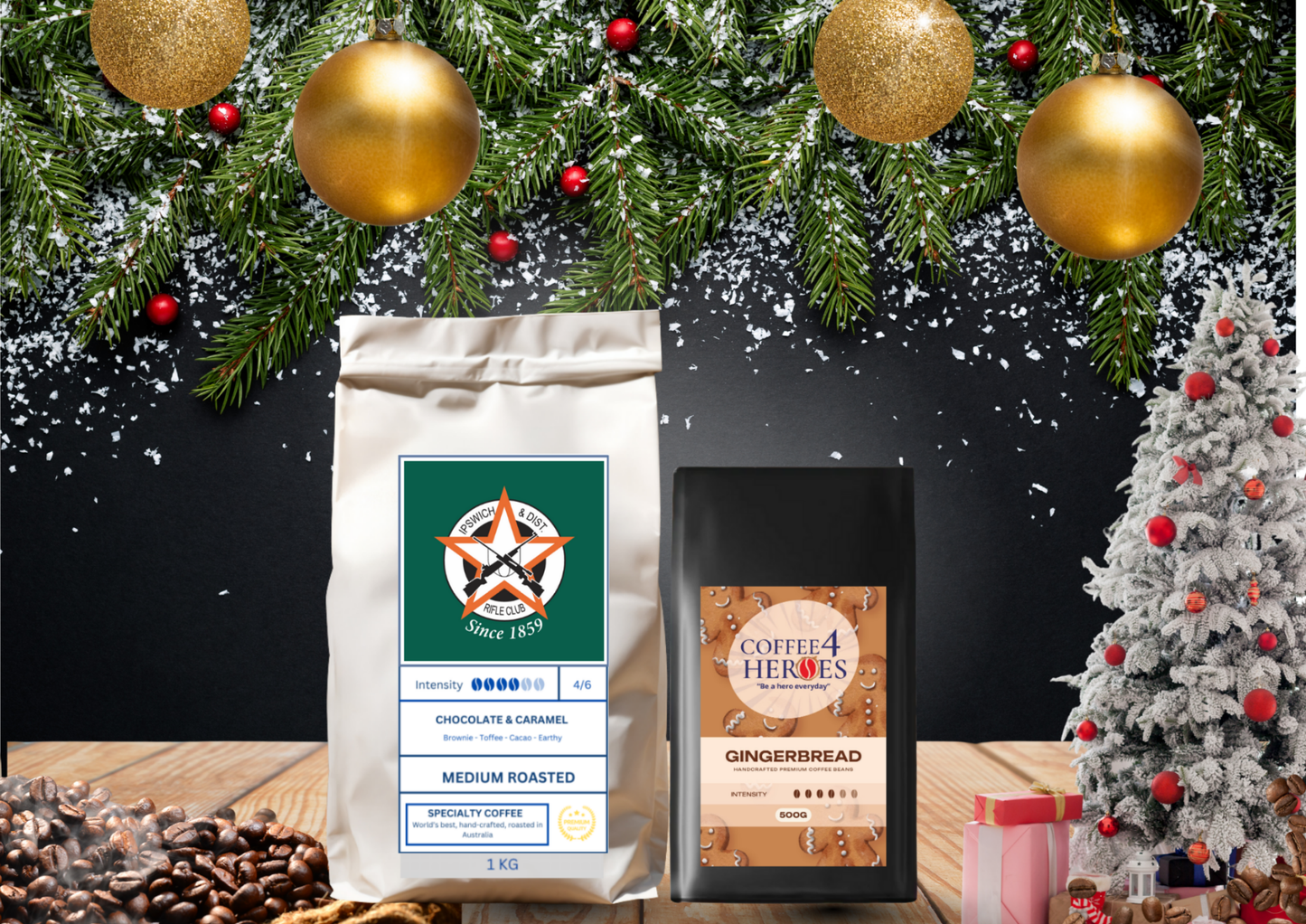 Christmas Pack Special- 1KG Signature & 500G Gingerbread- IDRC