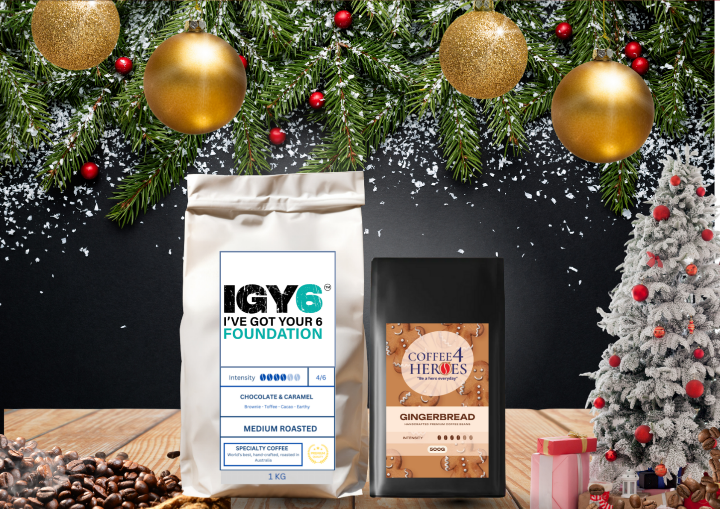 Christmas Pack Special- 1KG Signature & 500G Gingerbread- IGY6