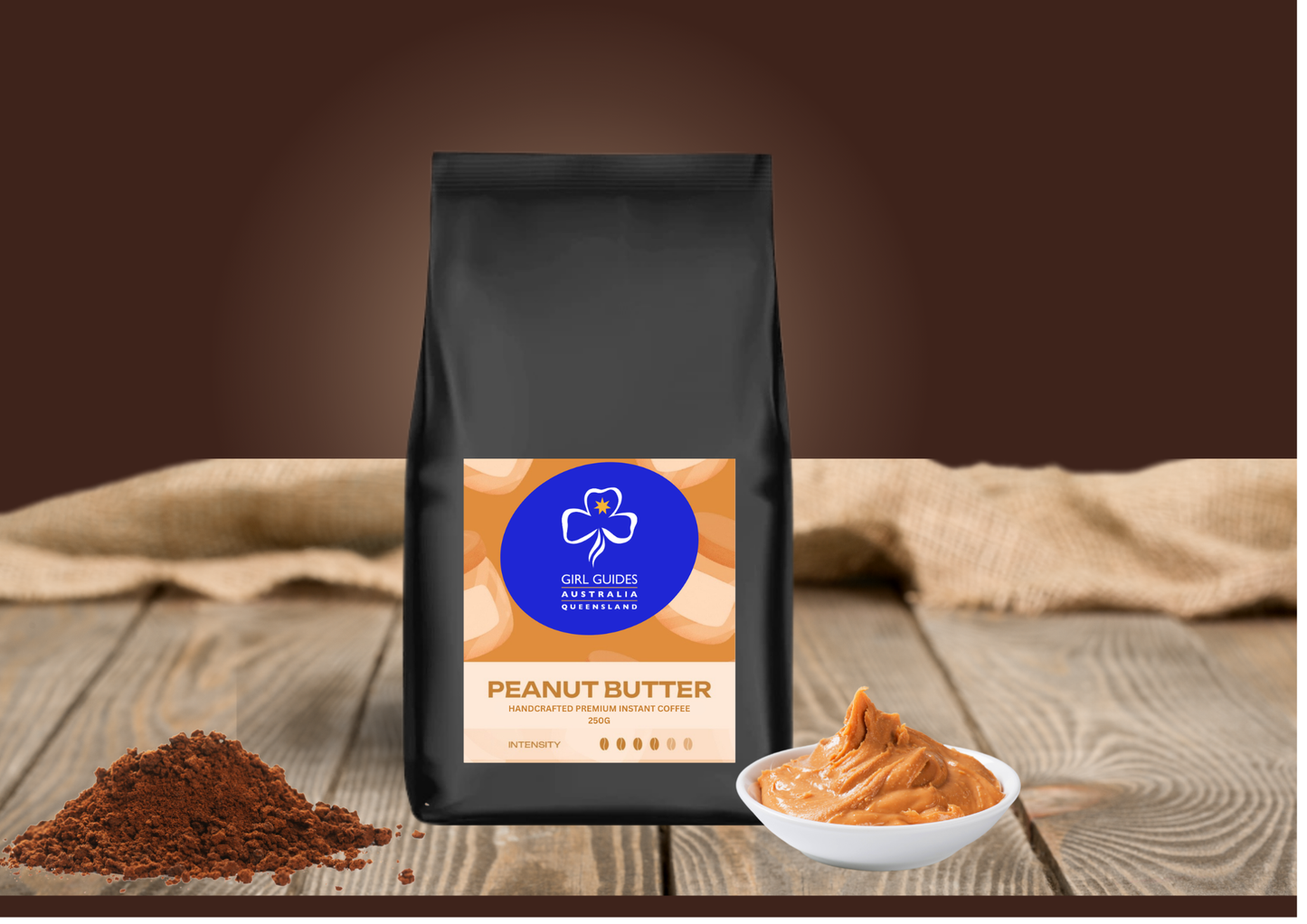Instant Peanut Butter Flavoured 250g - GGQ
