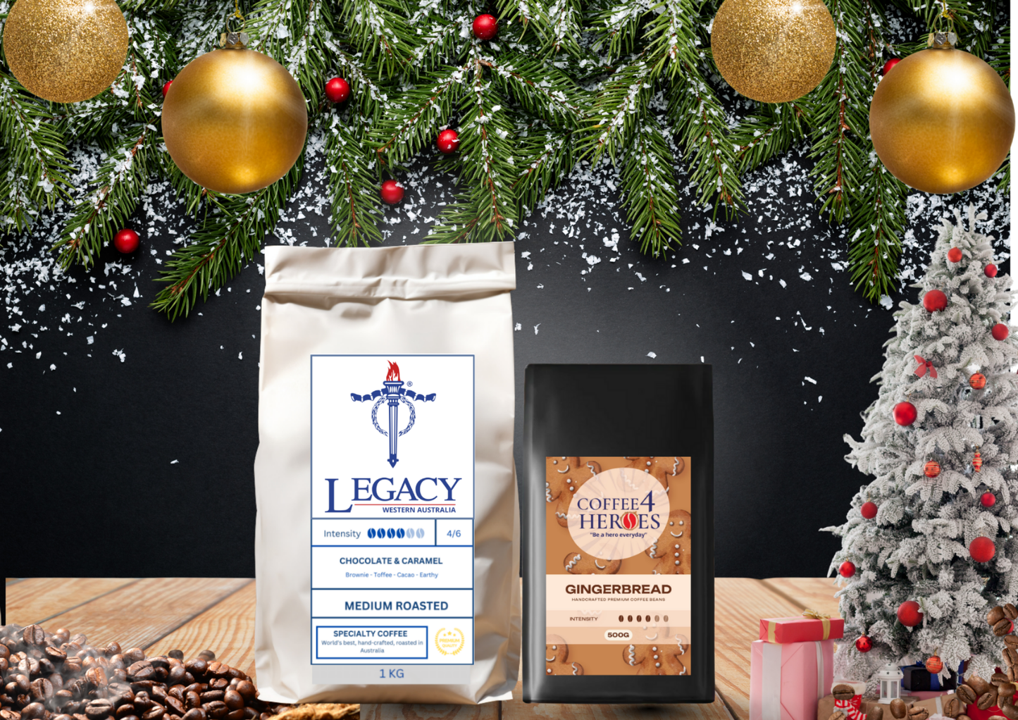 Christmas Pack Special- 1KG Signature & 500G Gingerbread- LWA