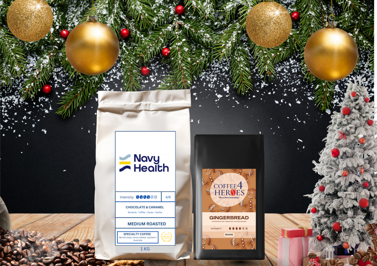 Christmas Pack Special- 1KG Signature & 500G Gingerbread- NH