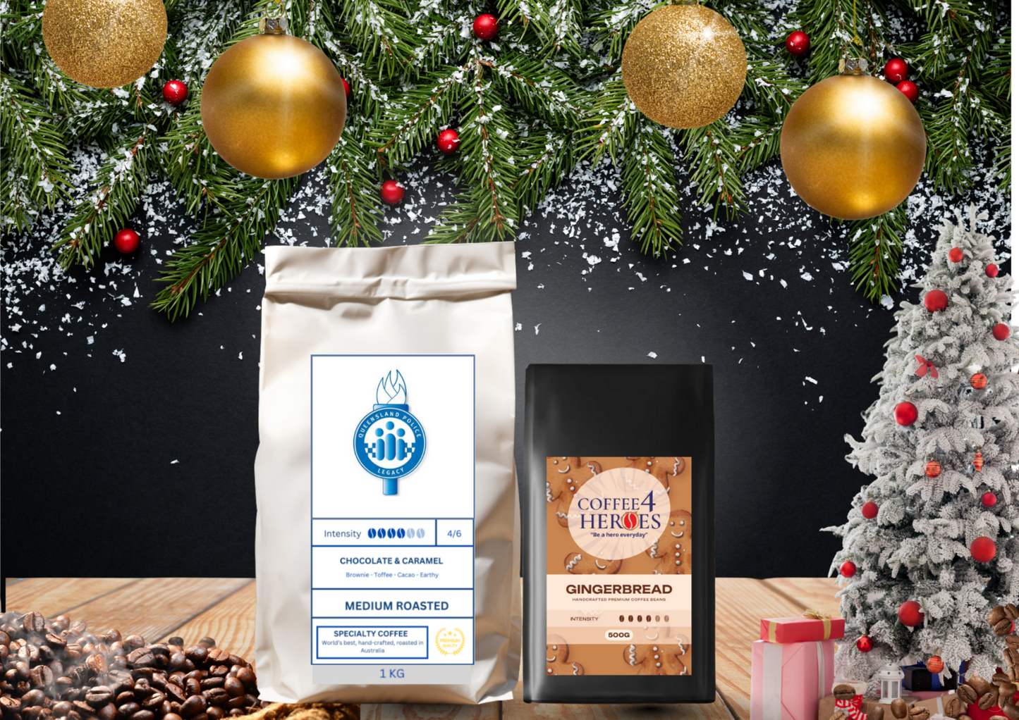 Christmas Pack Special- 1KG Signature & 500G Gingerbread- QPL