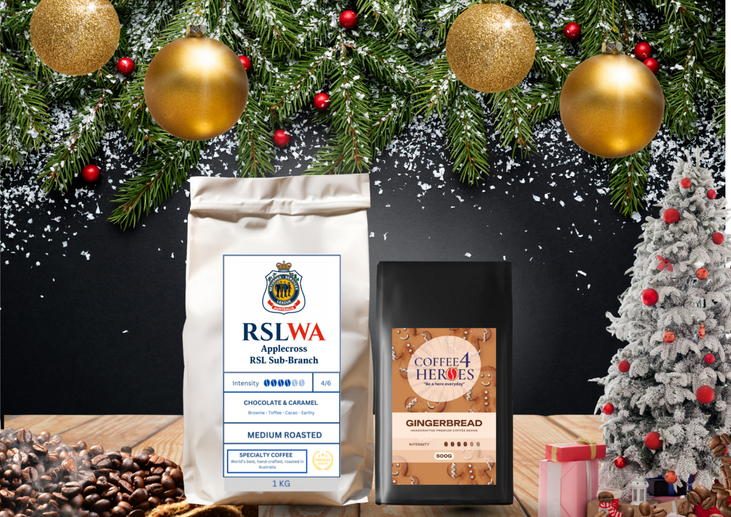 Christmas Pack Special- 1KG Signature & 500G Gingerbread- RSLWAA