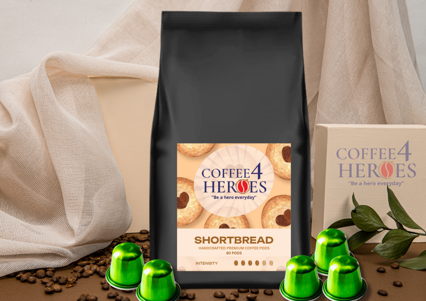 Shortbread PODS (80) - GO
