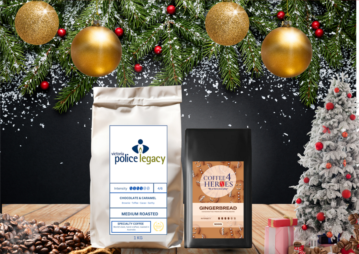 Christmas Pack Special- 1KG Signature & 500G Gingerbread- VPL