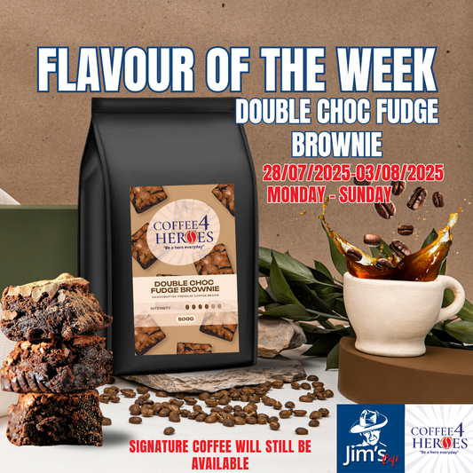 Flavour of the Week: Double Choc Fudge Brownie – A Brew That Earns You Brownie Points