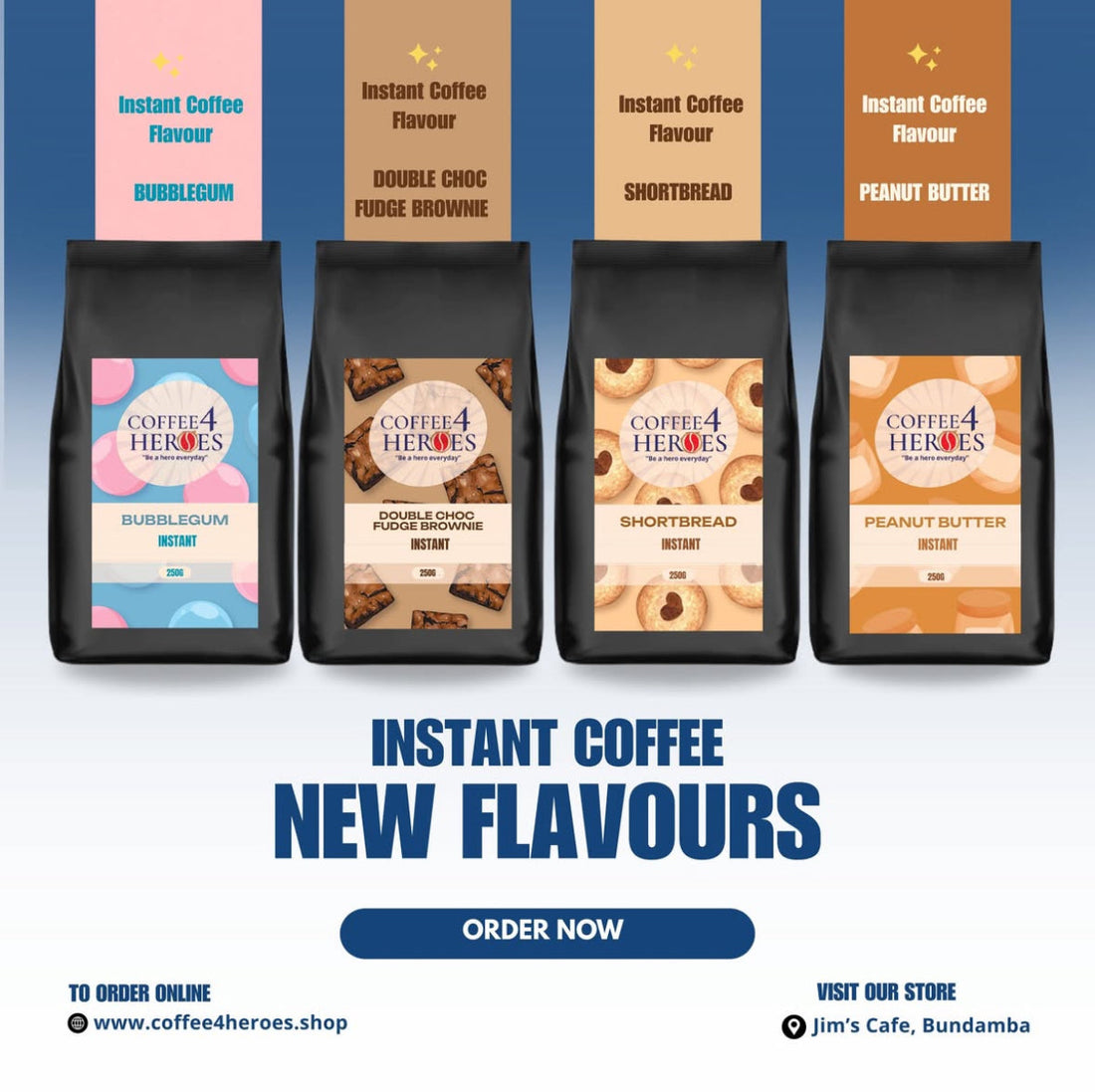 Sipping on Something Different: Meet Our Four Instant Coffee Flavours