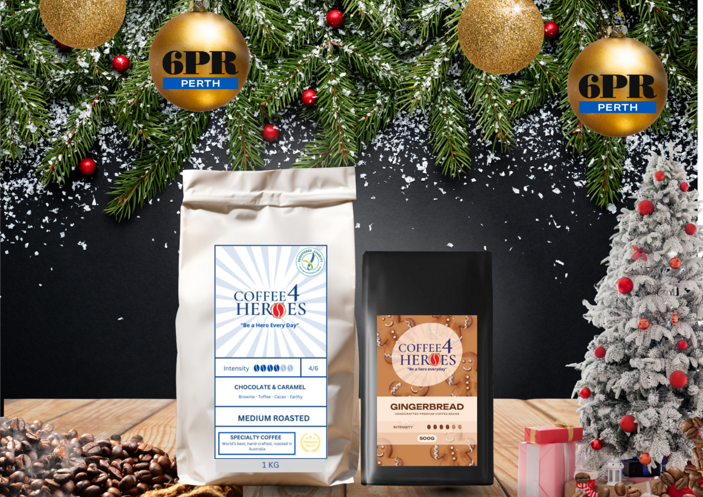 6PR Christmas Pack Special- 1KG Signature & 500G Gingerbread