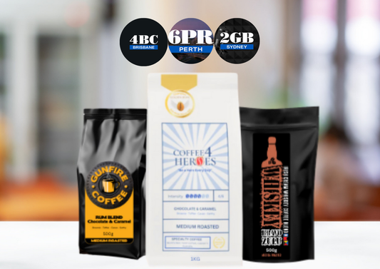 Father's Day Special- 1KG Coffee4Heroes +  1KG Whiskey Bravo Zulu +  1KG Gunfire