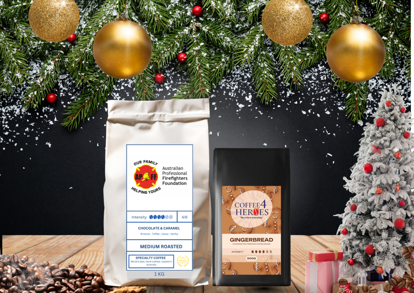 Christmas Pack Special- 1KG Signature & 500G Gingerbread- APFF
