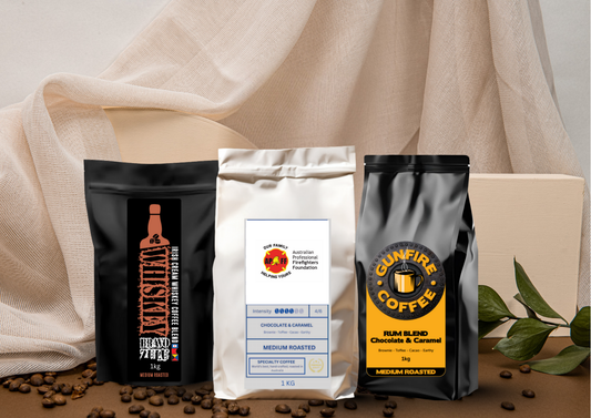 Father's Day Special- 1KG Coffee4Heroes +  1KG Whiskey Bravo Zulu +  1KG Gunfire- APFF