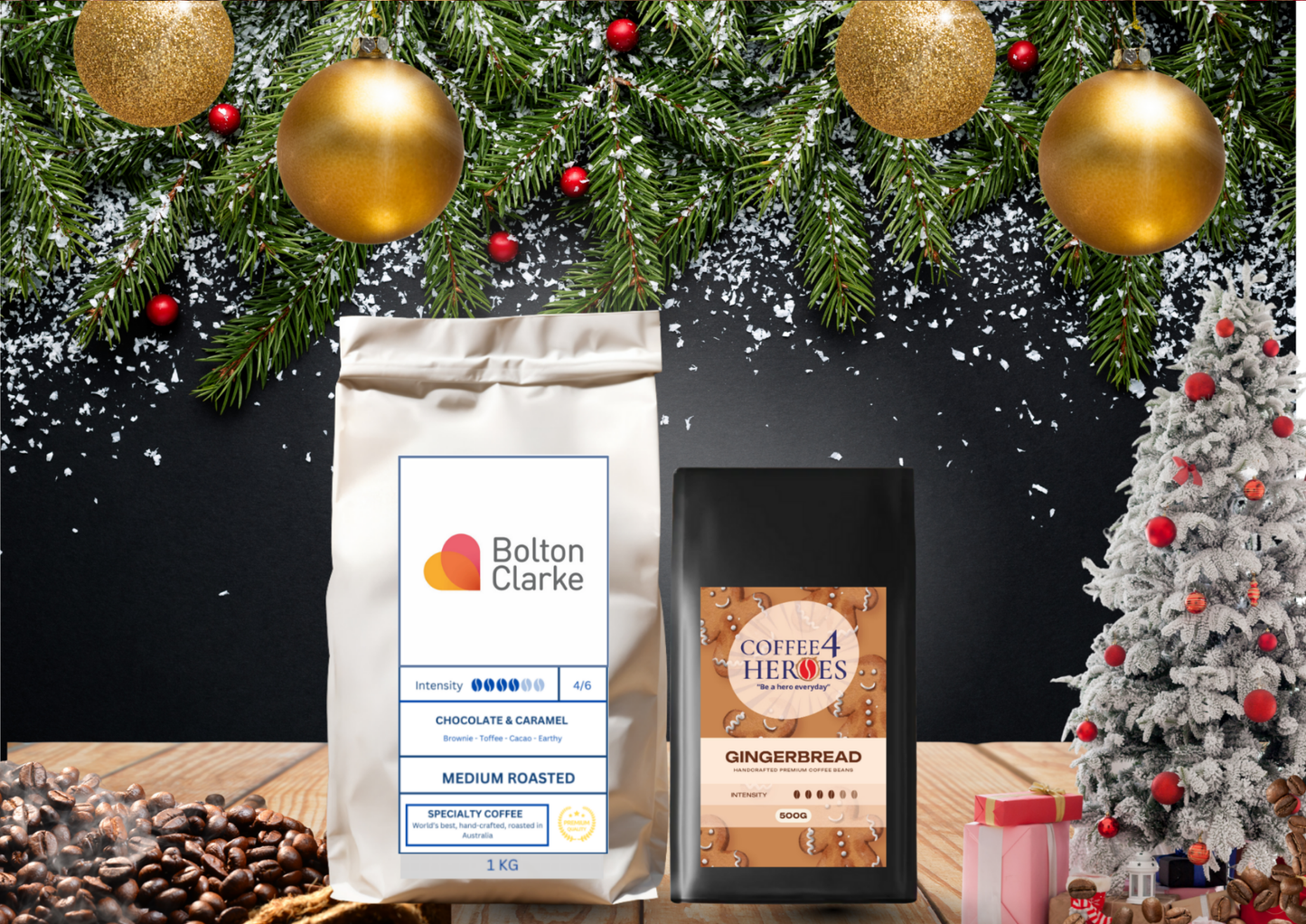 Christmas Pack Special- 1KG Signature & 500G Gingerbread- BC