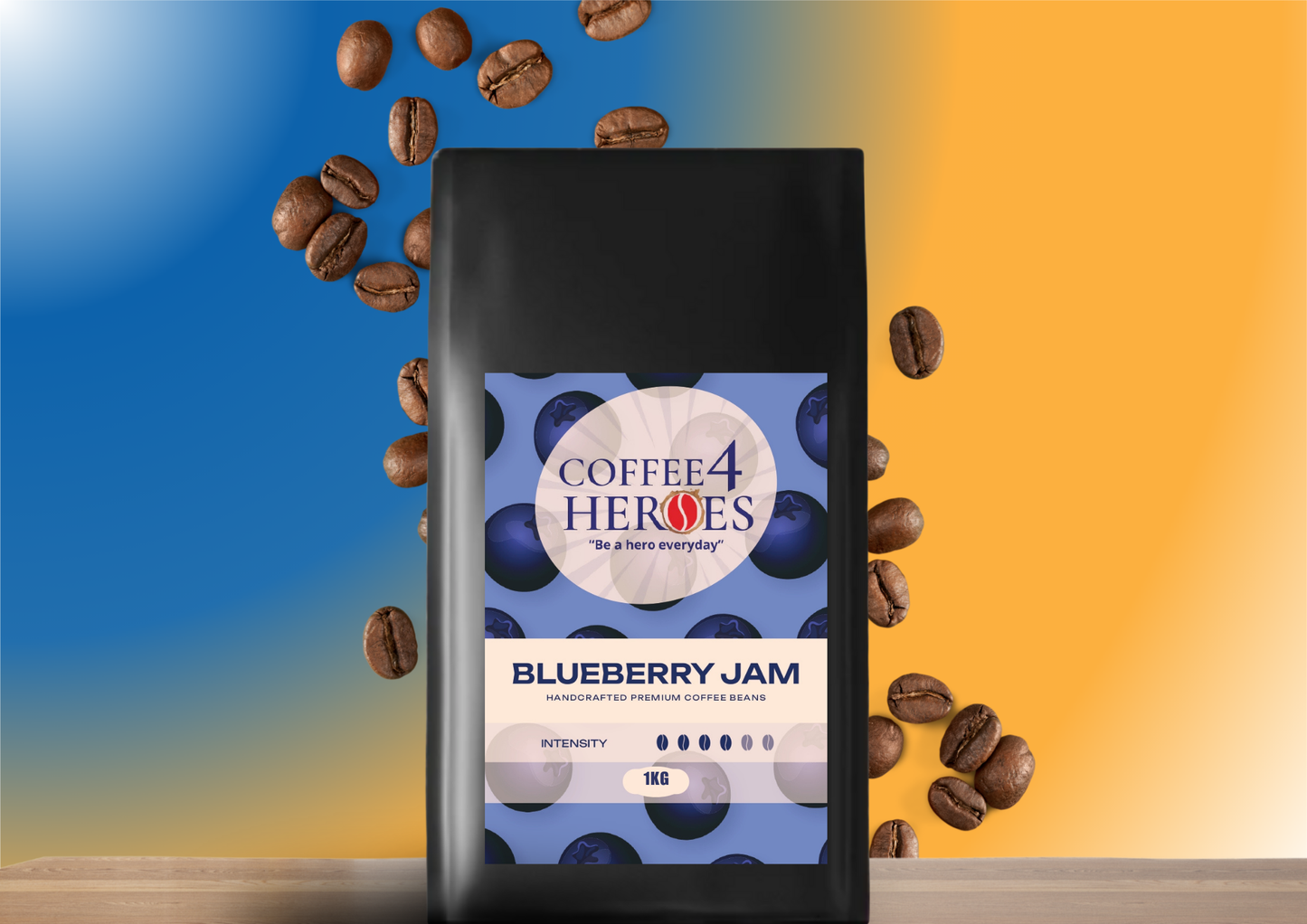 Blueberry Jam Flavoured 1kg - GGQ