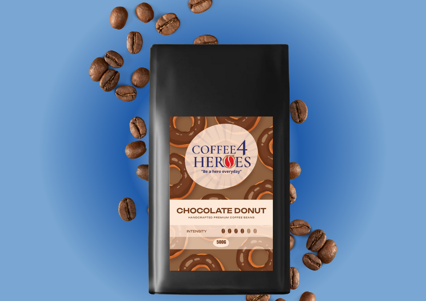 Chocolate Donut Flavoured 500g-PLT