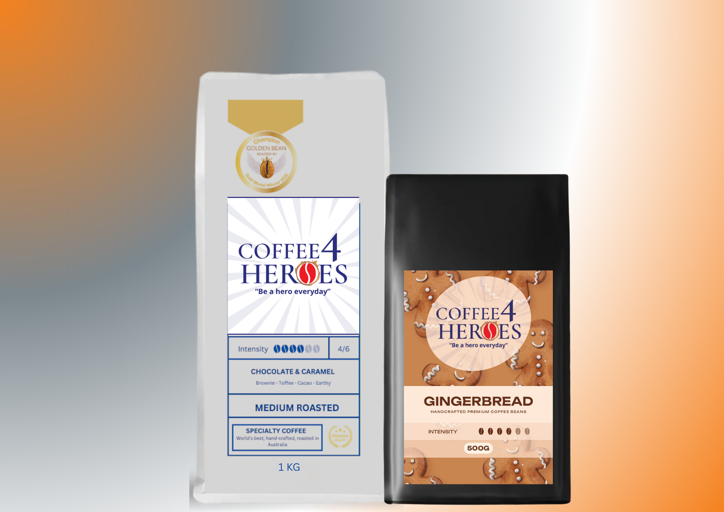 Coffee Package- 1KG Coffee4Heroes + 500G specialty coffee - GO