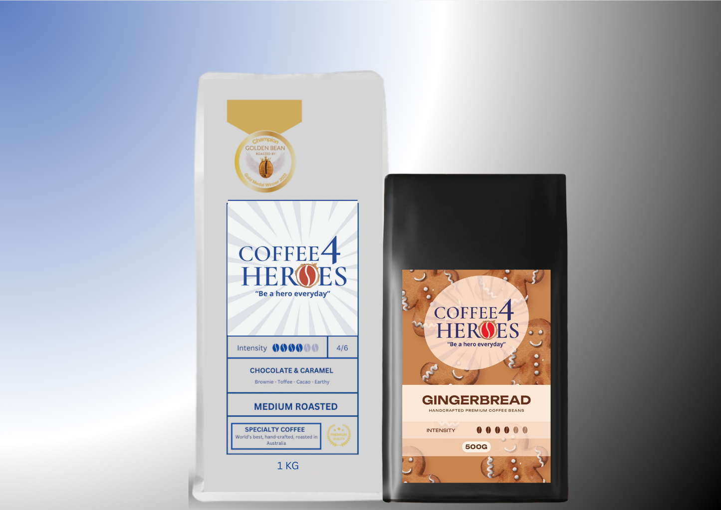 TPOTH-Coffee Package- 1KG Coffee4Heroes + 500G specialty coffee