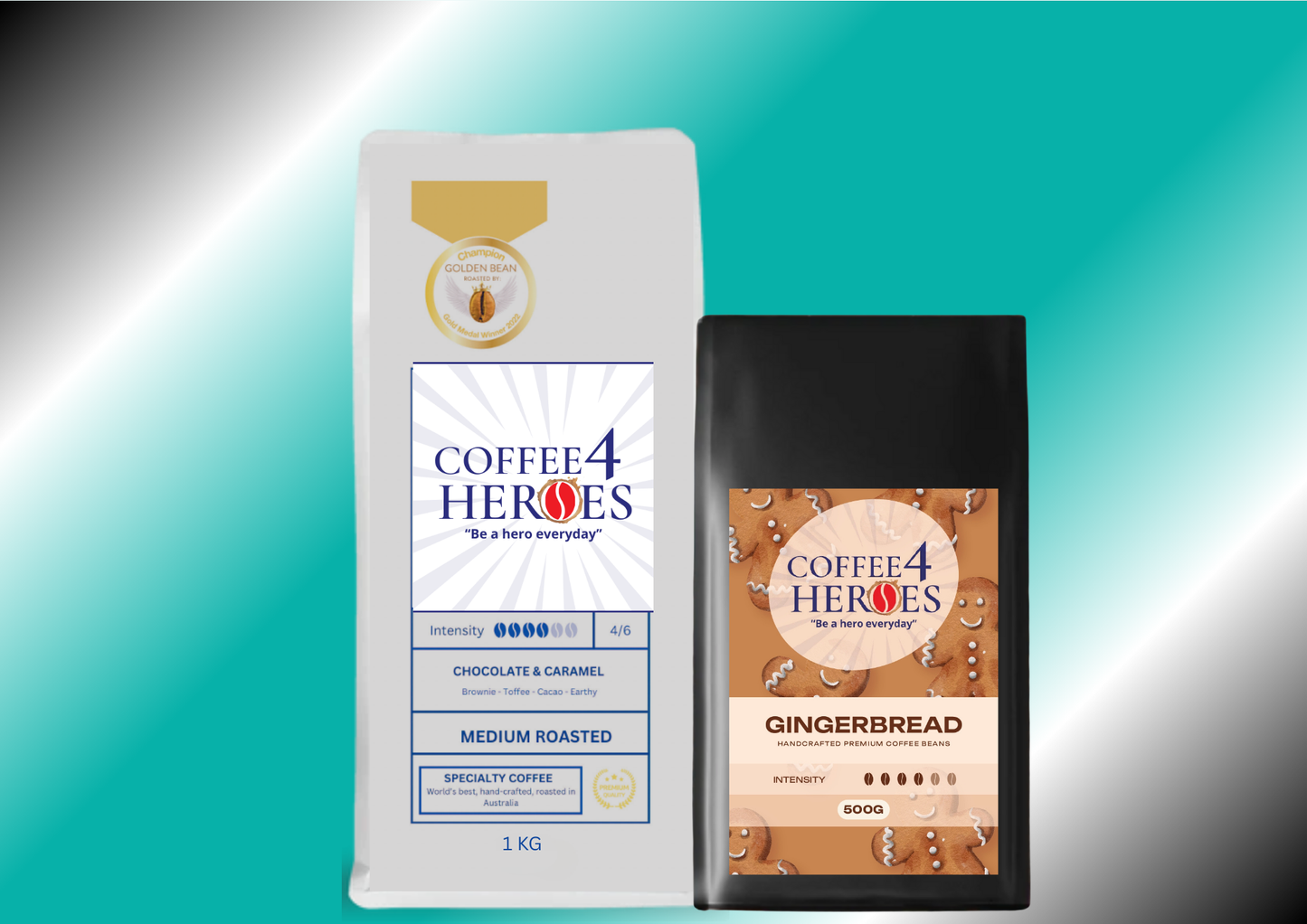 IGY6- Coffee Package- 1KG Coffee4Heroes + 500G specialty coffee