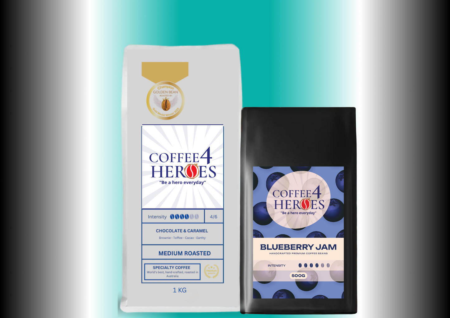 IGY6- Coffee Package- 1KG Coffee4Heroes + 500G specialty coffee