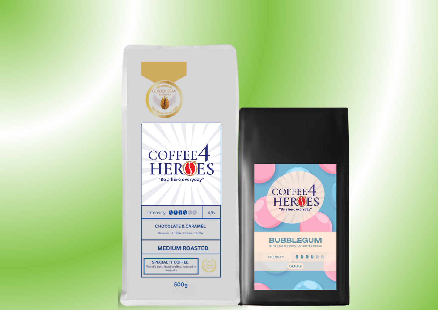 GFO-Coffee Package- 1KG Coffee4Heroes + 500G specialty coffee