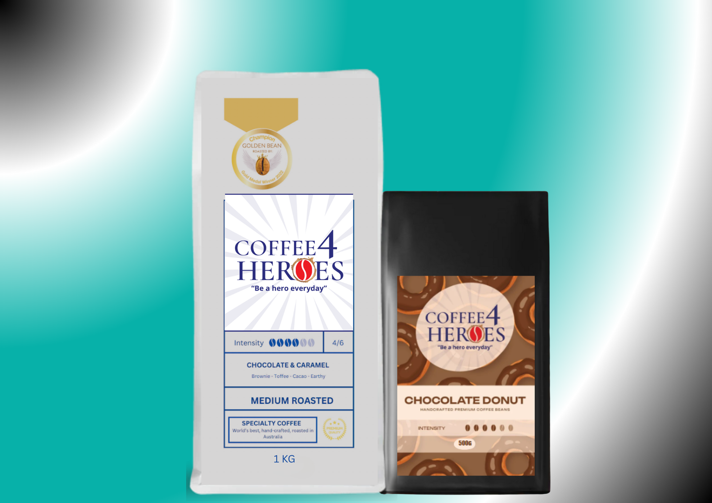 IGY6- Coffee Package- 1KG Coffee4Heroes + 500G specialty coffee