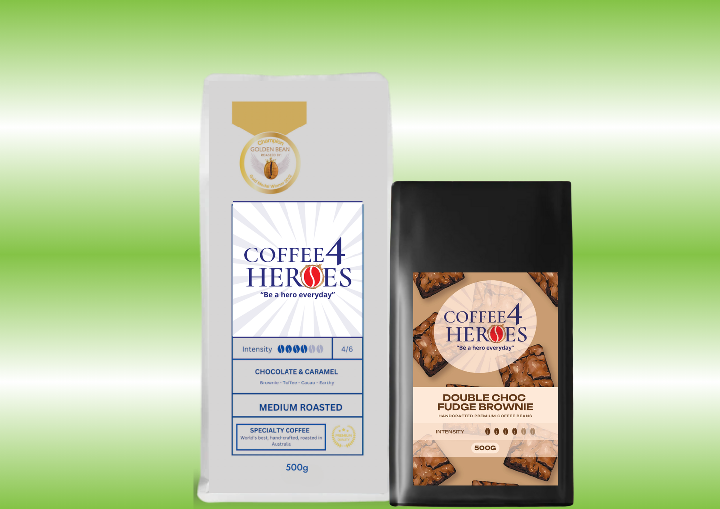 GFO-Coffee Package- 1KG Coffee4Heroes + 500G specialty coffee