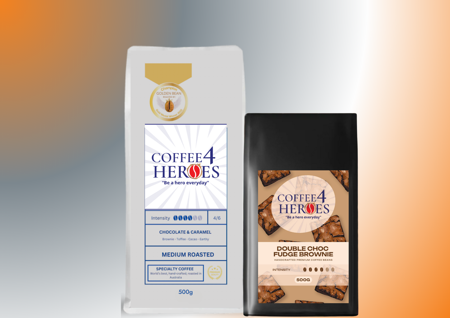 Coffee Package- 1KG Coffee4Heroes + 500G specialty coffee - GO