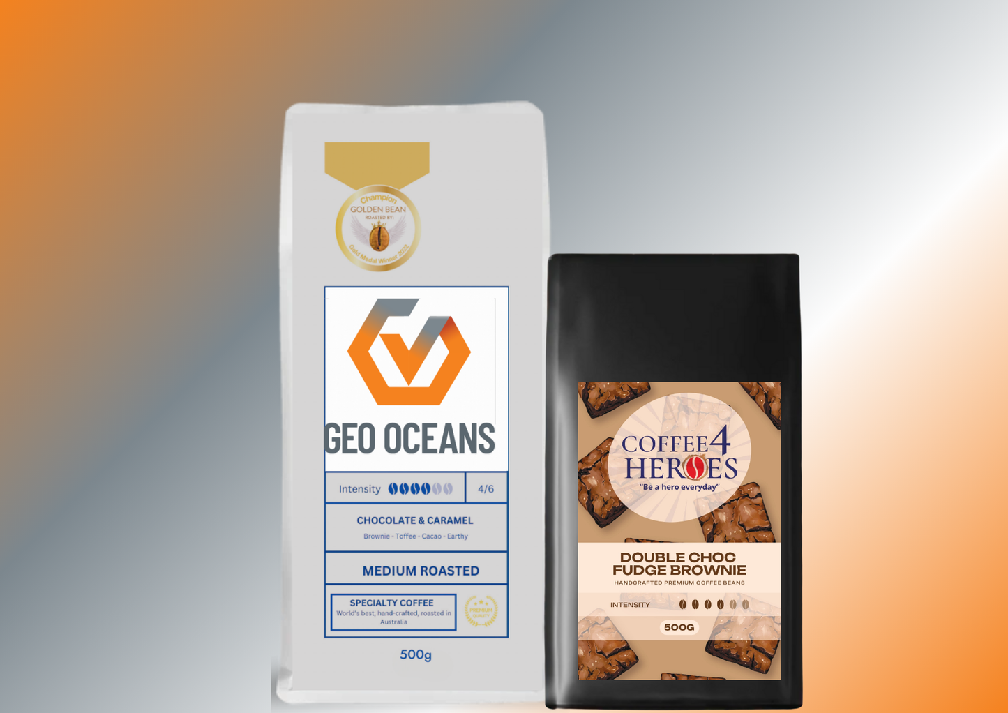 Coffee Package- 1KG Coffee4Heroes + 500G specialty coffee - GO