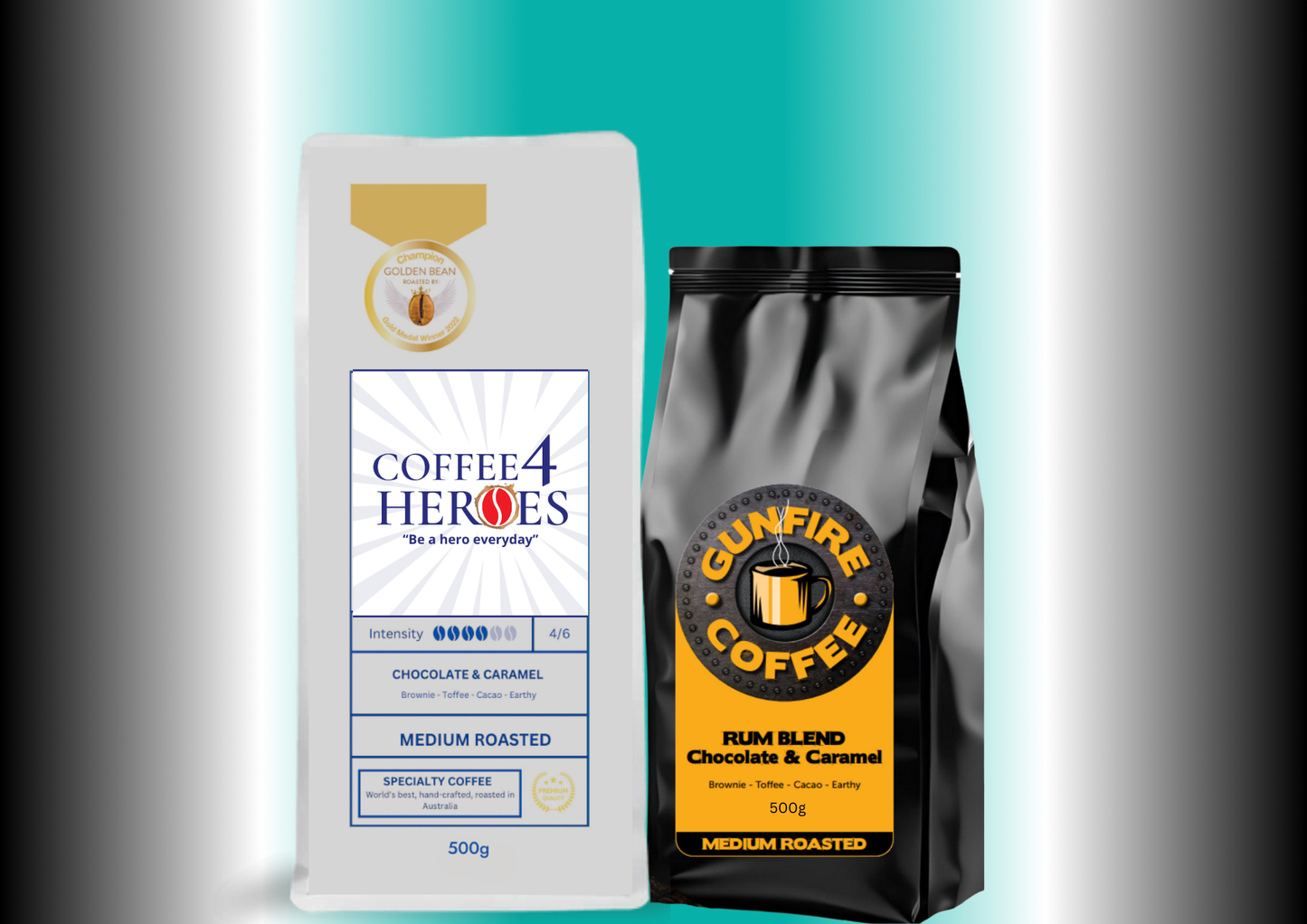 IGY6- Coffee Package- 1KG Coffee4Heroes + 500G specialty coffee