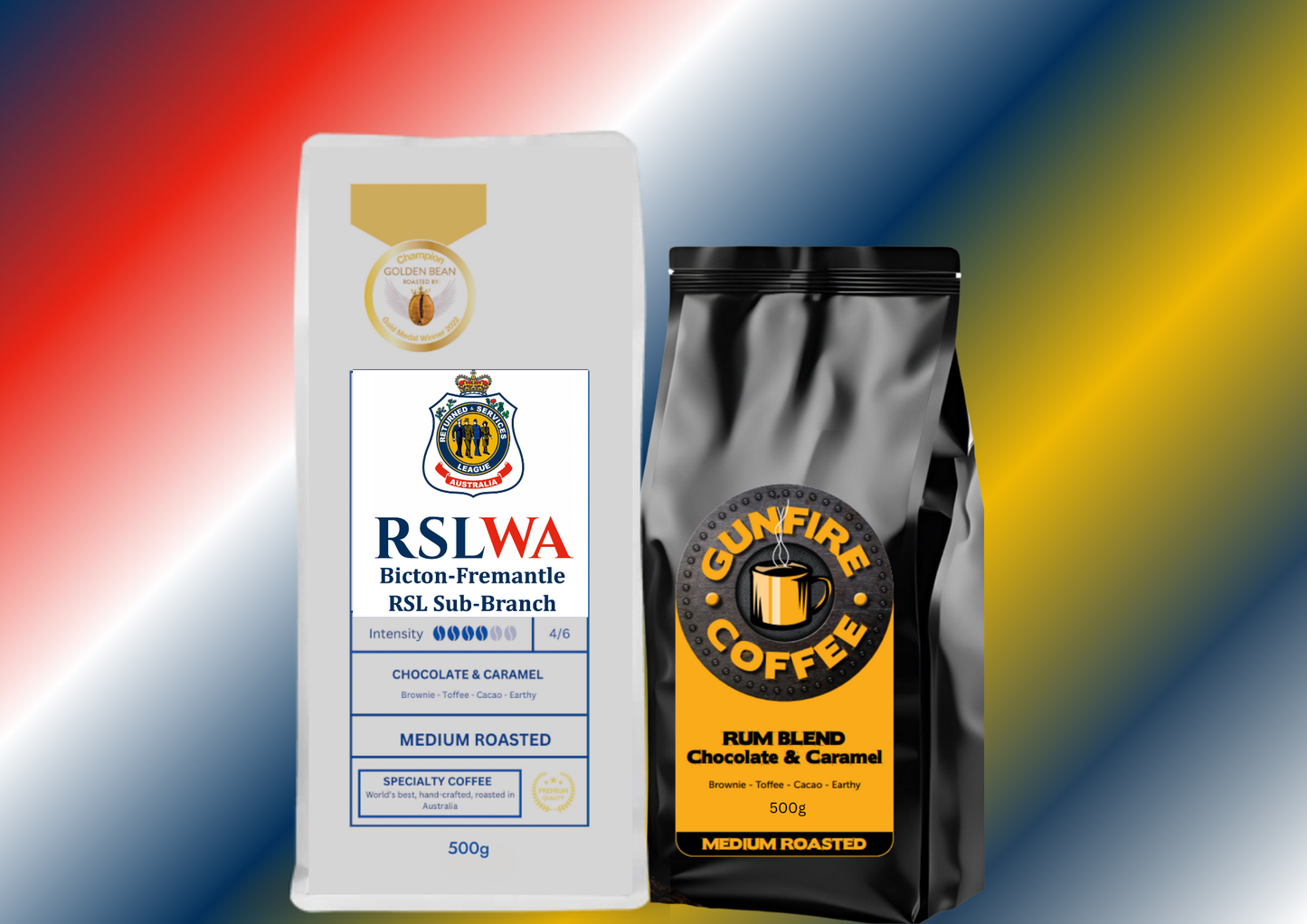 RSLW- Coffee Package- 1KG Coffee4Heroes + 500G specialty coffee