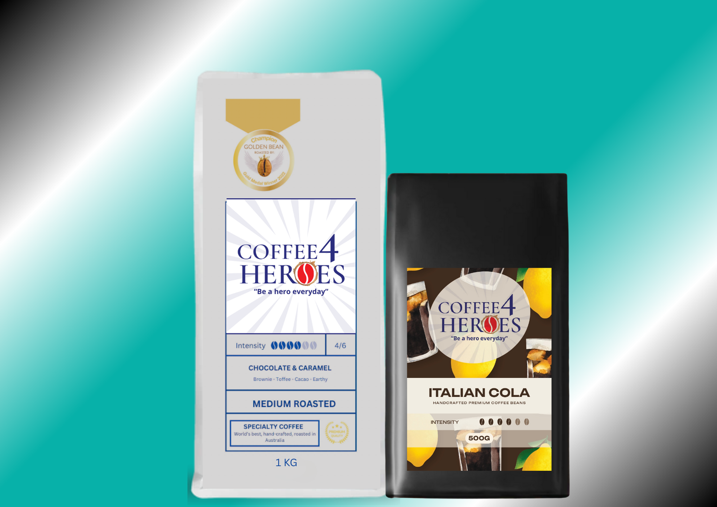 IGY6- Coffee Package- 1KG Coffee4Heroes + 500G specialty coffee