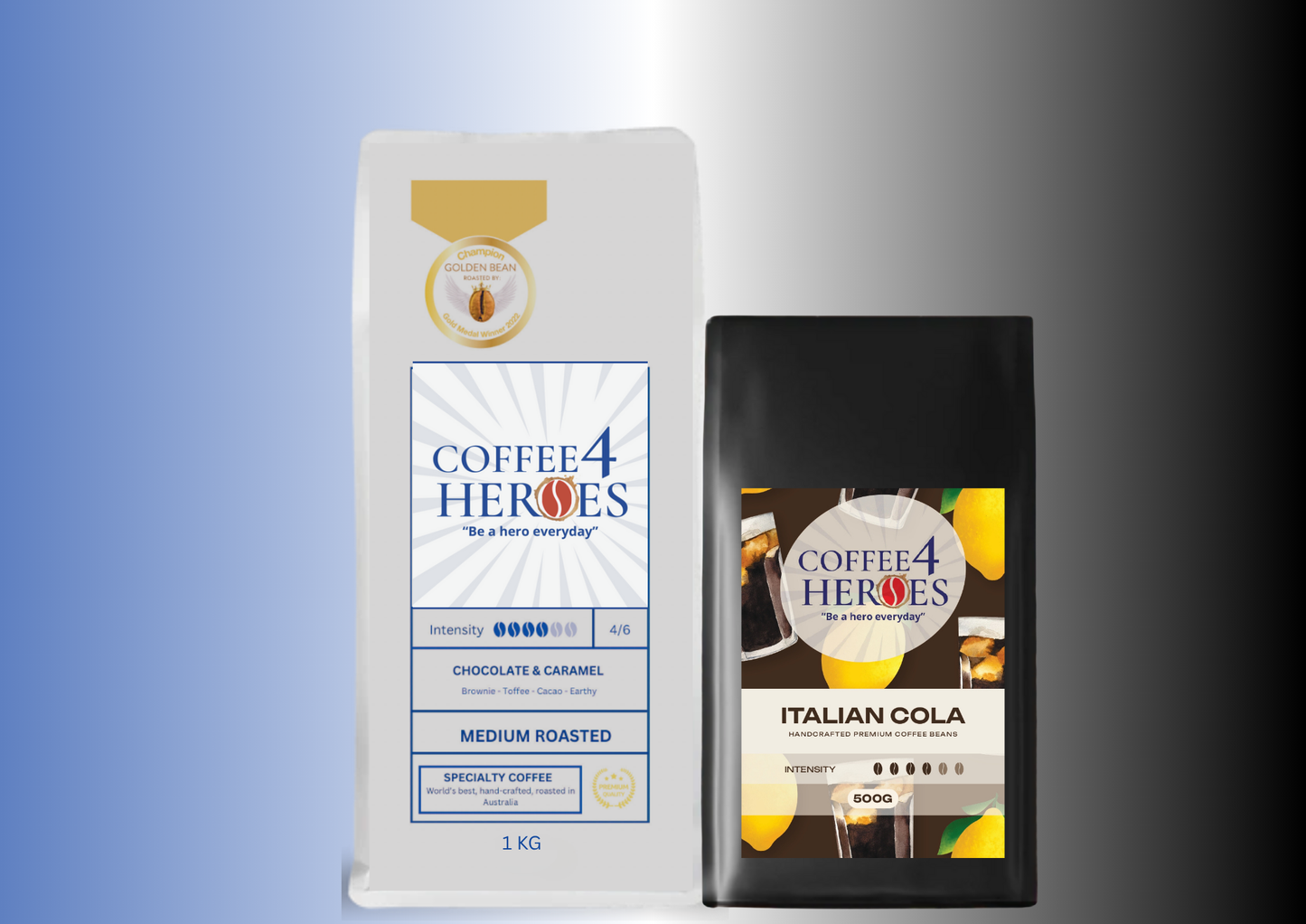 TPOTH-Coffee Package- 1KG Coffee4Heroes + 500G specialty coffee