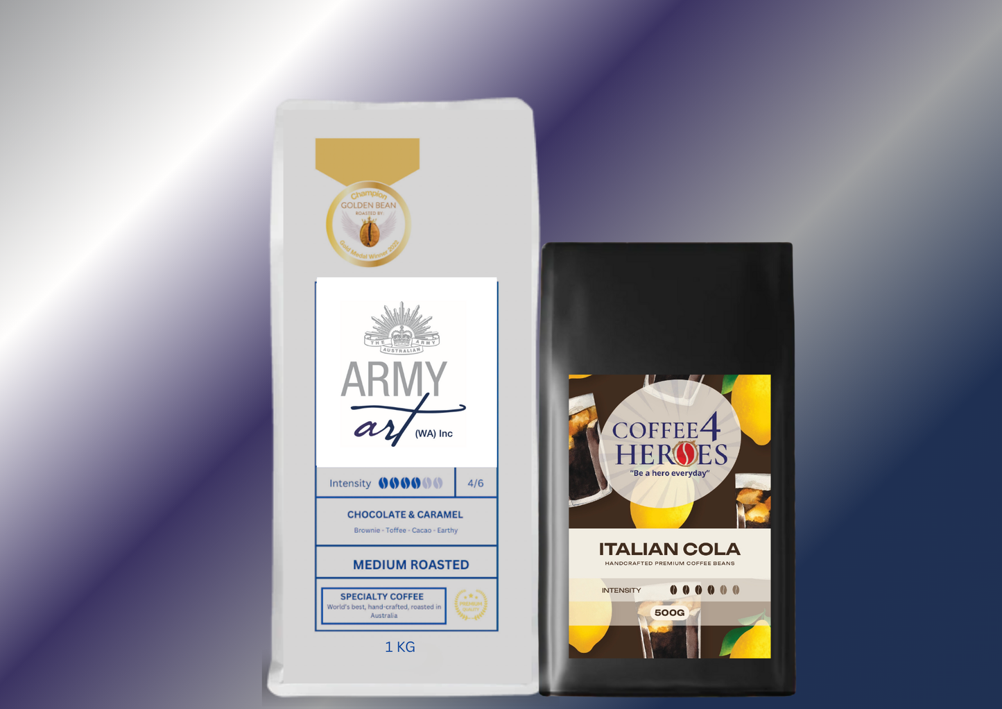 AAI-Coffee Package- 1KG Coffee4Heroes + 500G specialty coffee