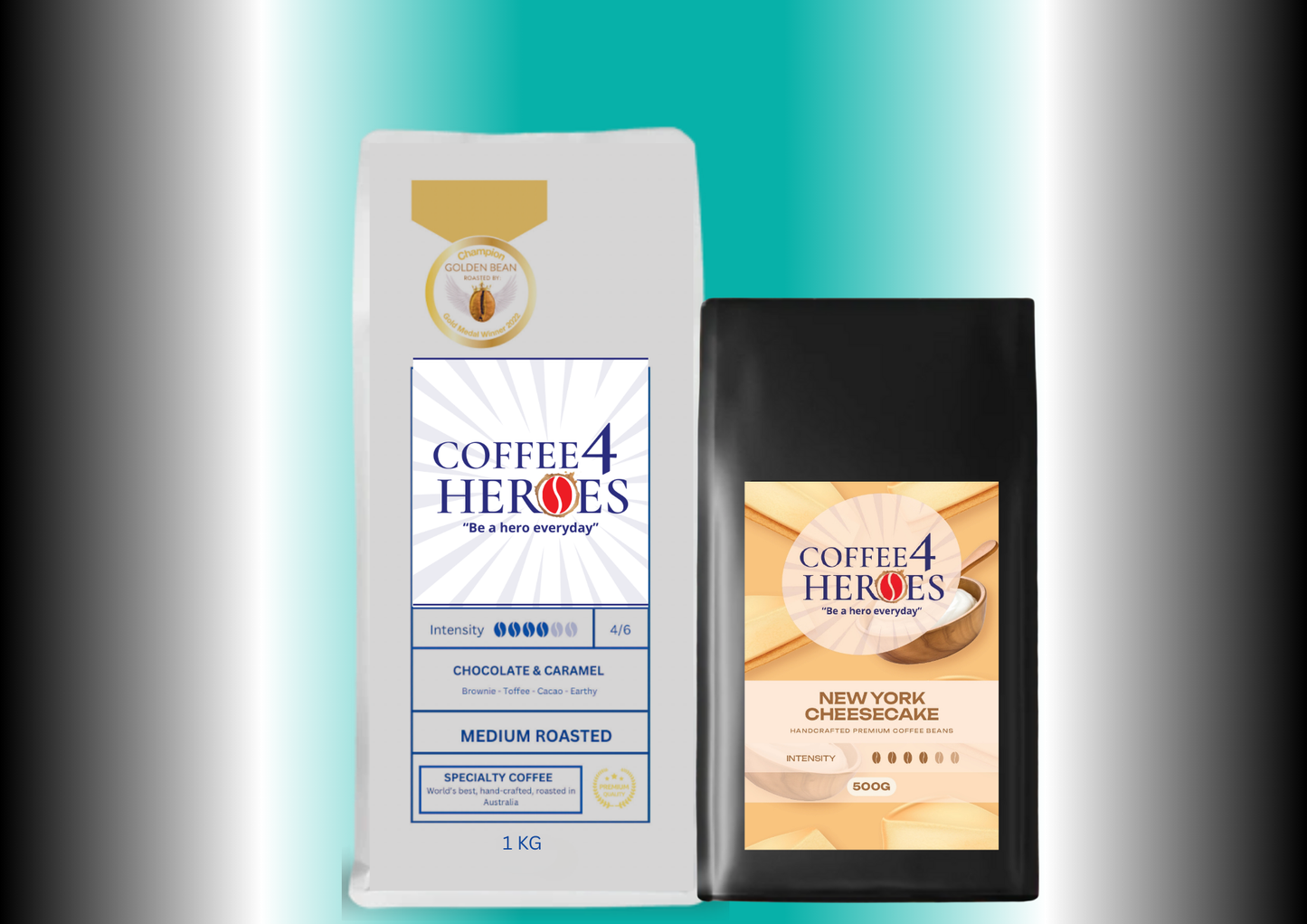 IGY6- Coffee Package- 1KG Coffee4Heroes + 500G specialty coffee