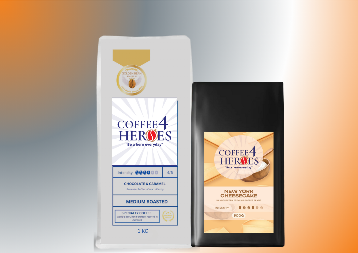 Coffee Package- 1KG Coffee4Heroes + 500G specialty coffee - GO