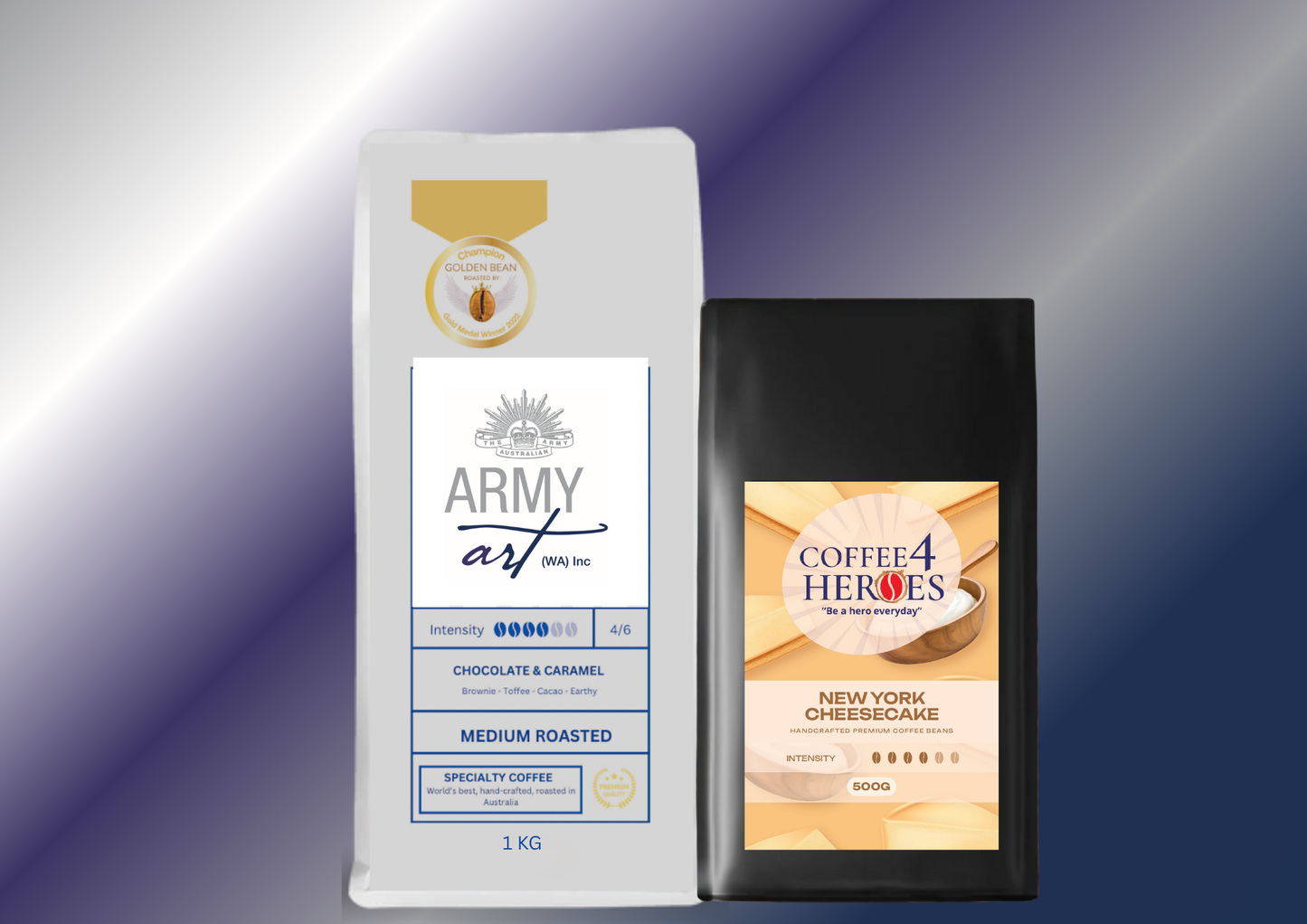 AAI-Coffee Package- 1KG Coffee4Heroes + 500G specialty coffee
