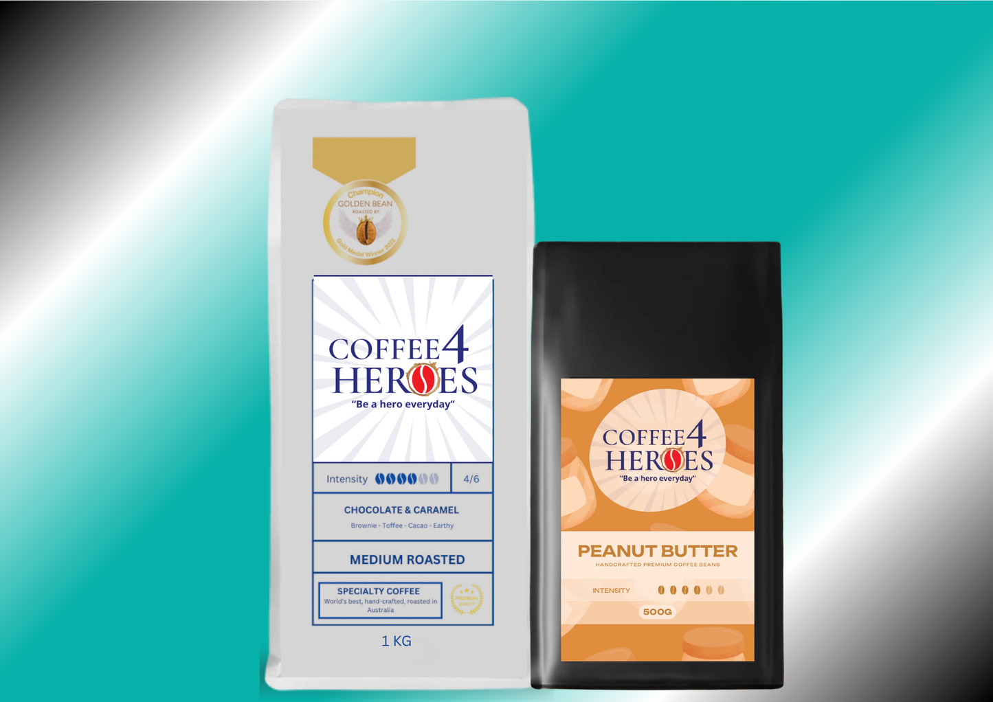 IGY6- Coffee Package- 1KG Coffee4Heroes + 500G specialty coffee