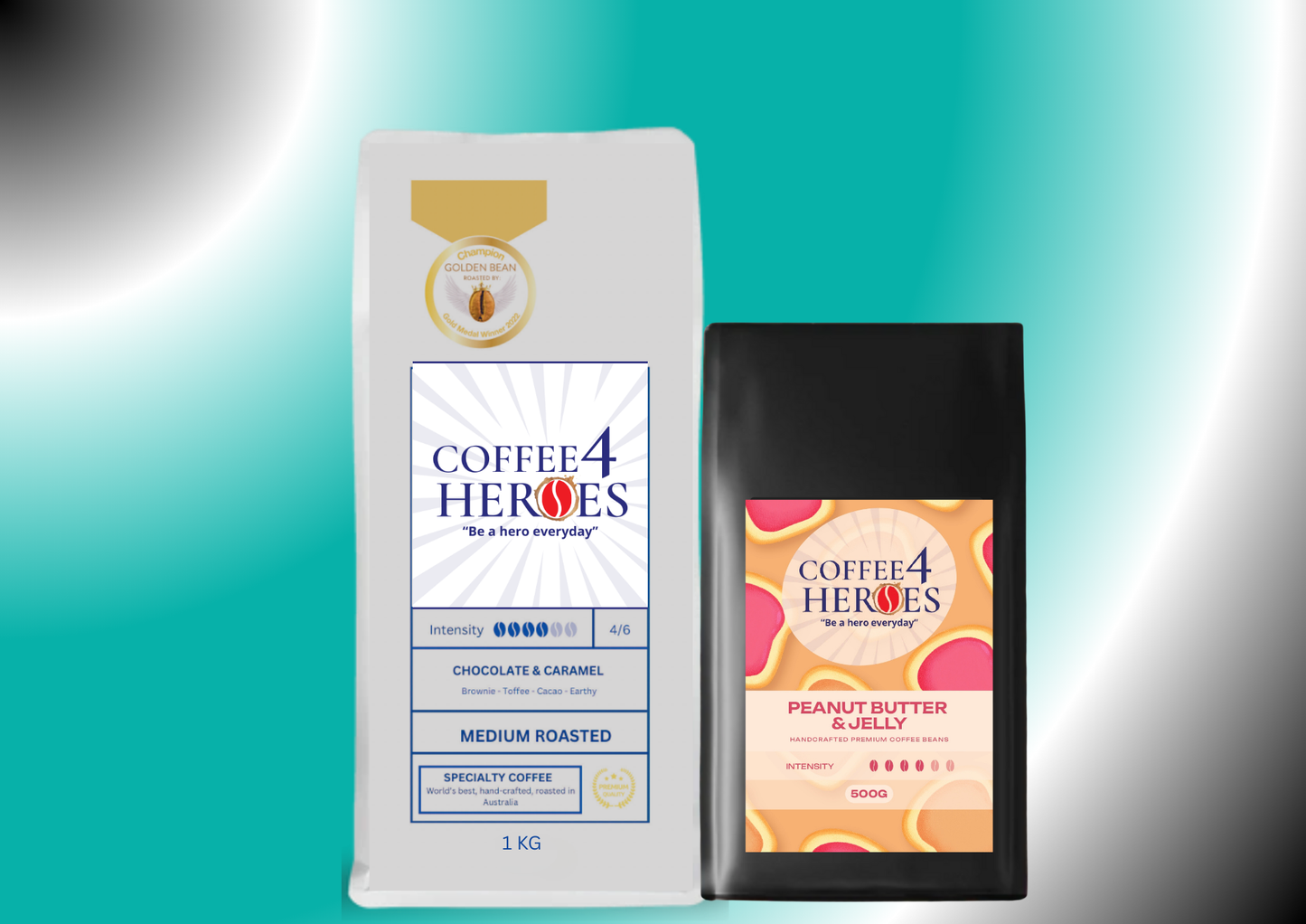 IGY6- Coffee Package- 1KG Coffee4Heroes + 500G specialty coffee