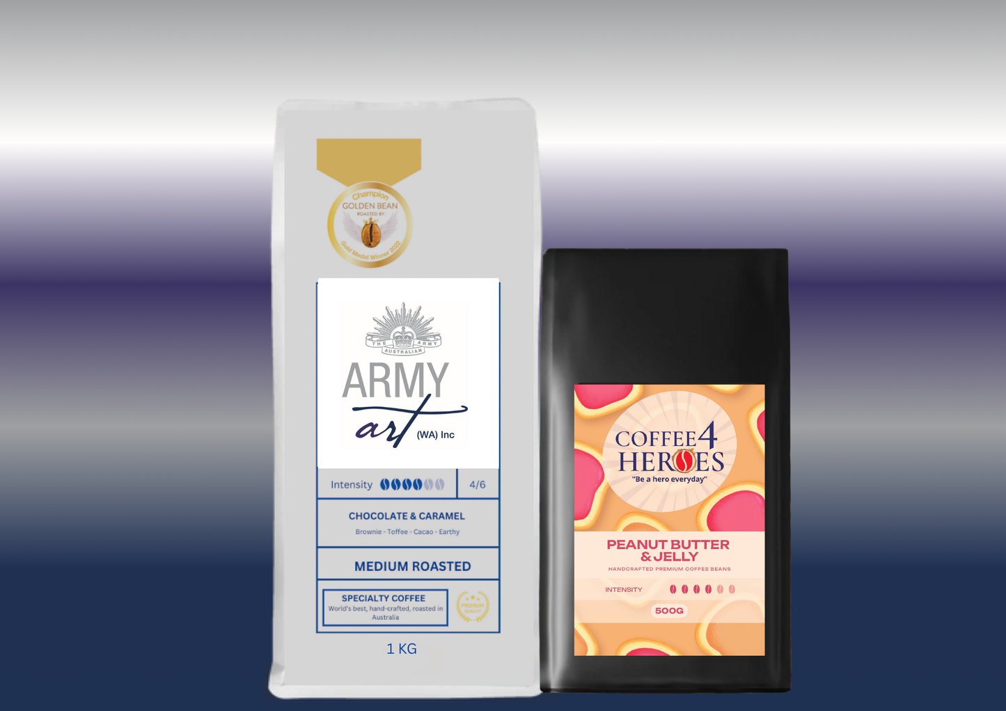 AAI-Coffee Package- 1KG Coffee4Heroes + 500G specialty coffee