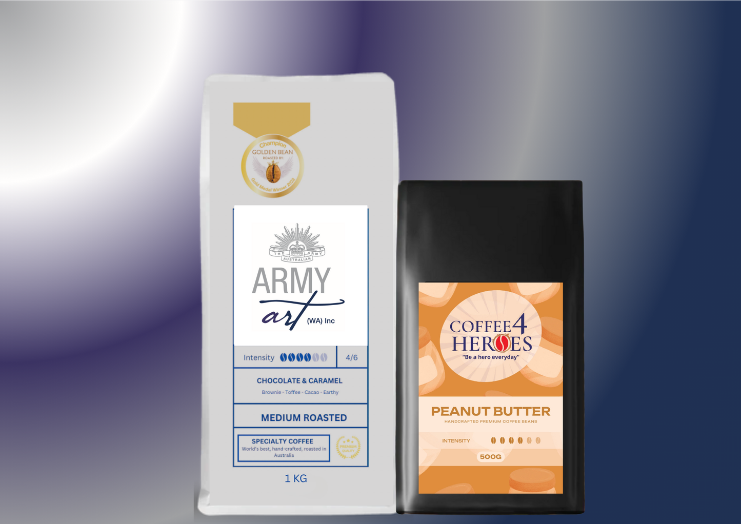 AAI-Coffee Package- 1KG Coffee4Heroes + 500G specialty coffee