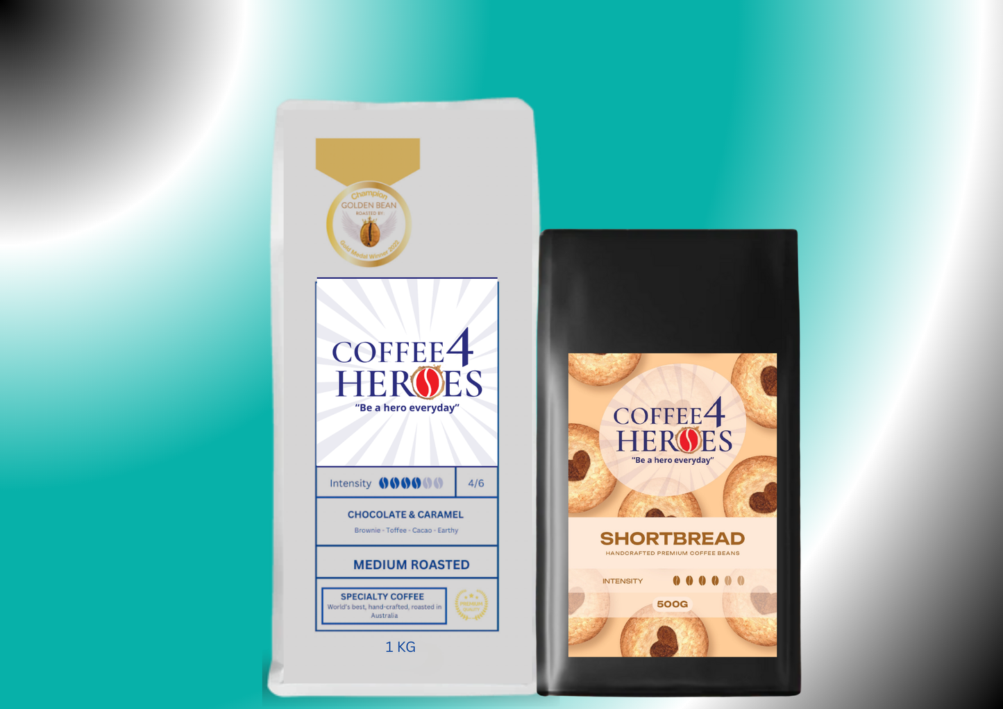 IGY6- Coffee Package- 1KG Coffee4Heroes + 500G specialty coffee