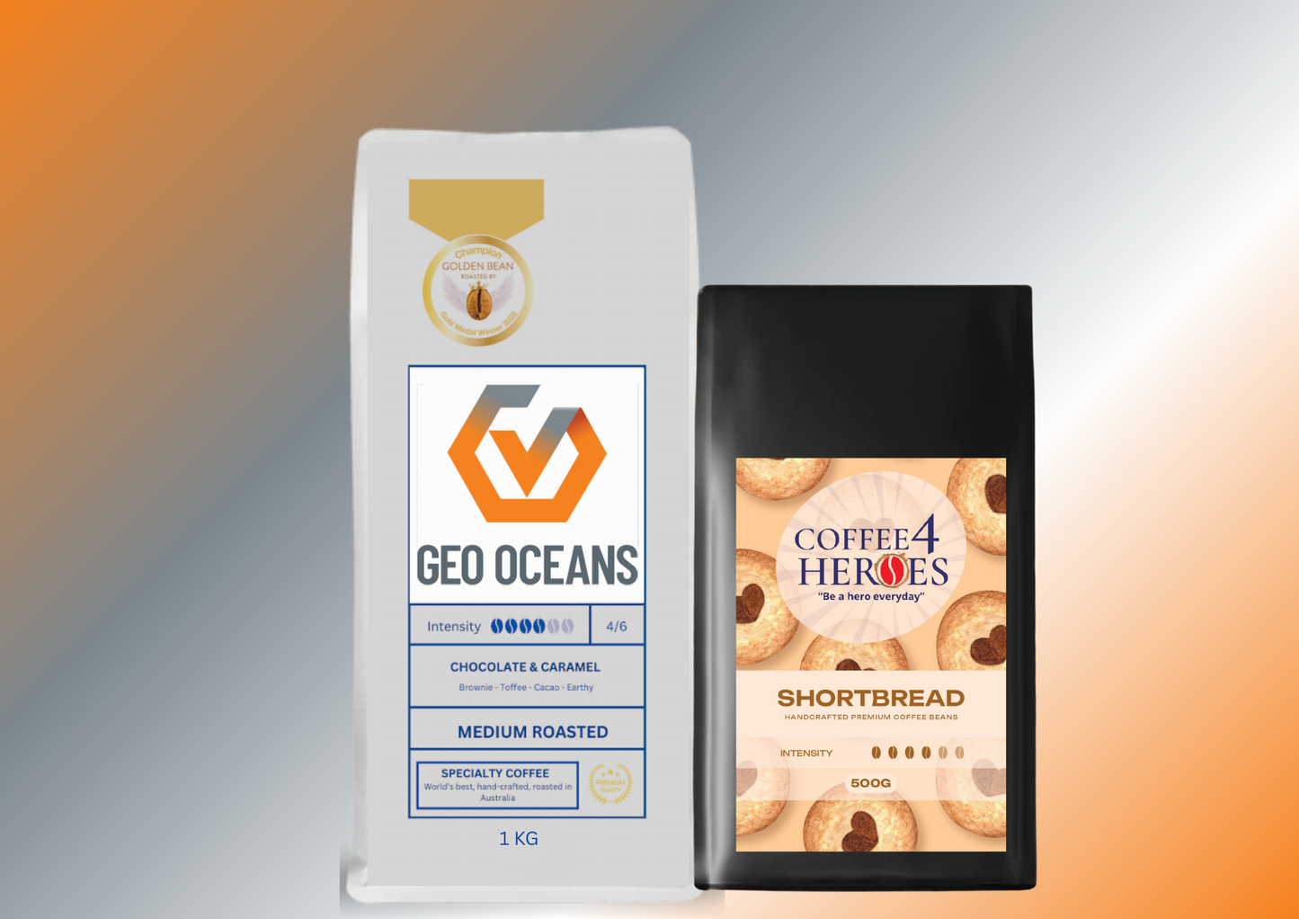 Coffee Package- 1KG Coffee4Heroes + 500G specialty coffee - GO