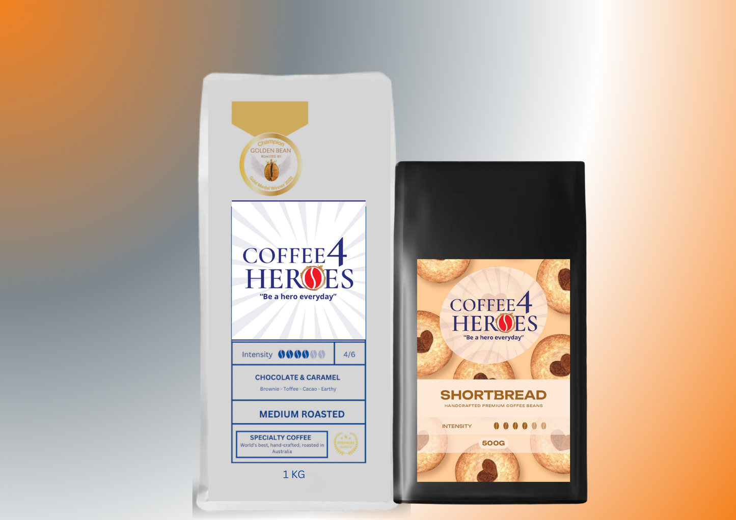 Coffee Package- 1KG Coffee4Heroes + 500G specialty coffee - GO