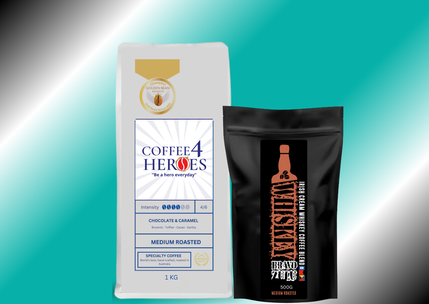 IGY6- Coffee Package- 1KG Coffee4Heroes + 500G specialty coffee